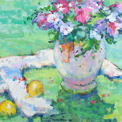 Red, Yellow and Green by Jerry Fresia red yellow and green On Painting Flowers
