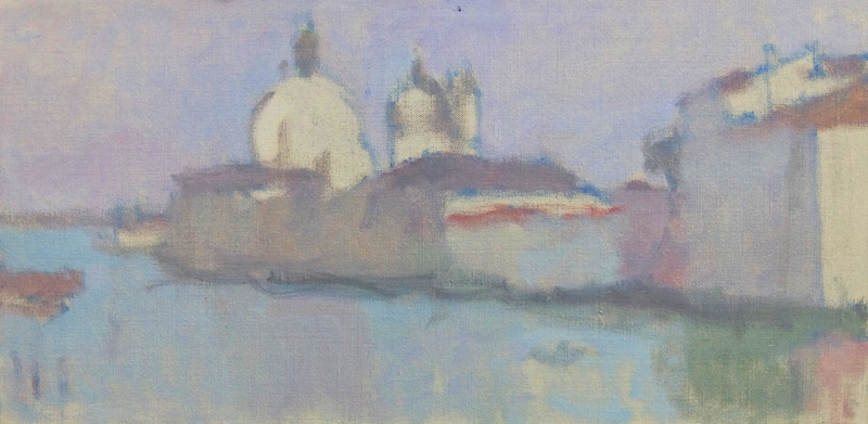 Venise au crépuscule Couche de peinture de Venise, Penser Matisse